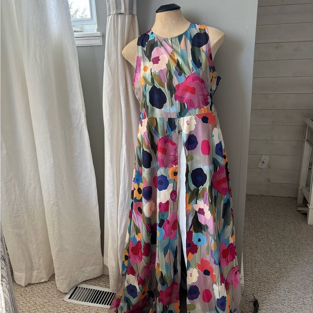 Elegant Floral Women's Pantsuit